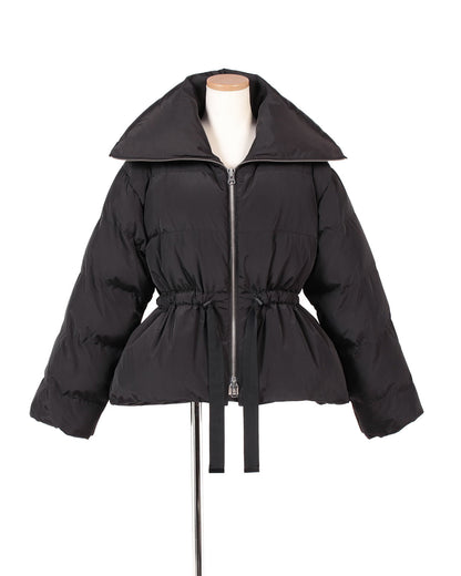 Big collar down coat